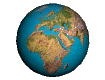 rotating earth gif